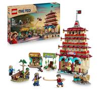 LEGO One Piece Batalla en Arlong Park - Juego Interactivo con 5 Minifiguras Inc. Luffy y Nami - Pagoda Que Se Derrumba - Regalo para Niños y Niñas de 9+ Años - Decoración Anime 75638