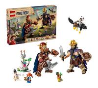 LEGO One Piece Dorry vs. Brogy: Gigantes de Little Garden - Juguete Interactivo con 2 Figuras de Acción y 5 Minifiguras Inc. Zoro y Usopp - Regalo para Niños y Niñas de 9+ Años - 75644