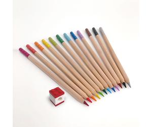 LEGO Pack de 12 Lápices de Colores con Adorno 2.0