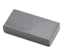 LEGO Parts and Pieces: 1x2 Dark Stone Gray Tiles (50 Pcs)