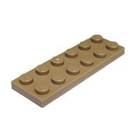 LEGO Parts and Pieces: Dark Tan (Sand Yellow) 2x6 Plate x50 by LEGO