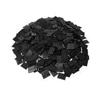 LEGO Parts: Tile, Modified 3x4 with 4 Studs in Center - Minifigure Display Base Collector Series (Black) by