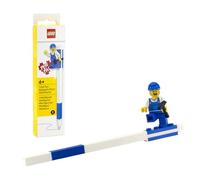 Lego Pen Pal - Bolígrafo de gel con minifigura, color azul (53702), bolígrafo de gel recargable, relleno de calcetín