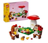 LEGO Pícnic de Erizos Juego con Figuras de Animales de Juguete de Construcción, Manta y Maqueta de Seta, Set de Juego Infantil de Naturaleza, Regalo para Niños y Niñas de 8 Años o Más 40711