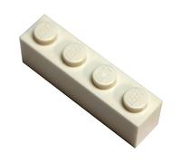 LEGO Piezas y piezas: ladrillo blanco 1x4 x20