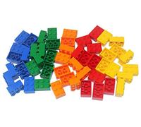 LEGO Piezas y Piezas: Varios Ladrillos 2x3 (Azul, Verde, Naranja, Rojo, Amarillo) - 50 Piezas