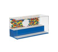 LEGO Play & Display Case con Placas Base Grises: solución de Almacenamiento y exhibición Segura y sin Polvo para Juegos y Minifiguras, Caja, decoración del hogar, Azul