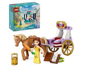 LEGO | Princesas Disney Calesa de Cuentos de Bella, Coche de Caballos de Juguete con Mini Muñeca, Regalo de la Película La Bella y la Bestia para Niños y Niñas de 5 Años o Más 43233