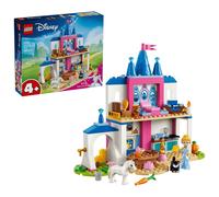 LEGO | Princesas Disney Castillo de Cenicienta y Sus Amigos Animales de Juguete - Juego Educativo con Mini Muñeca y 4 Figuras Inc. Gus Gus - Regalo de Cumpleaños para Niñas de 4+ Años - 43283