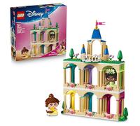 LEGO | Princesas Disney Mini Bella y Tiana con Castillo de Juguete - 2 Mini Muñecas Coleccionables con Accesorios - Expositor de Figuras - Regalo de Cumpleaños para Niñas de 5+ Años y Fans - 43291