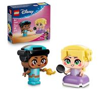 LEGO | Princesas Disney Mini Jasmine y Rapunzel - 2 Mini Muñecas y Accesorios Inc. Lámpara Mágica y Sartén de Juguete - Regalo o Detalle de Cumpleaños para Niñas de 5+ Años y Fans - 43303