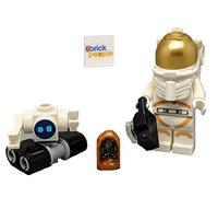 LEGO Puerto espacial de la ciudad: astronauta con robot espacial Rover