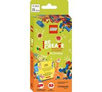 Lego Recreate animales construcción tarjetas con actividades