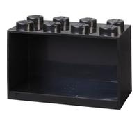 LEGO Regal Brick 8 Shelf, Estante negro