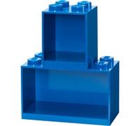 LEGO Regal Brick Shelf 8+4, Set, Estante azul