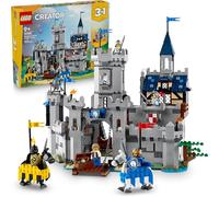 Lego Ritterburg 31168 - Juego de castillo medieval para tus caballeros Lego, incluye azulejos impresos, novedades agosto 2025