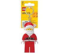 LEGO Santa Navidad Minifigura Icónica Llave Luz (Llavero / Llavero)