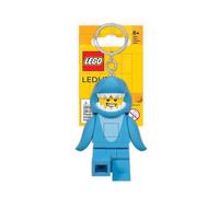 LEGO Shark Suit Guy Clásico LEGO Minifigura Llavero Luz Llave