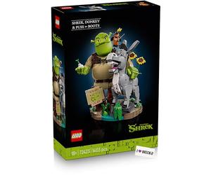 LEGO Shrek, el burro y el gato tramposo - LEGO 72423 in aldosa impresa