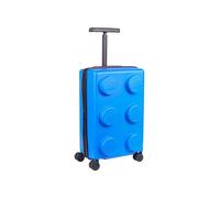 LEGO® Signature Trolley con ruedas silenciosas, candado TSA, capacidad ampliable (26 - 31 litros) y apilable. Fabricado con material libre de PVC, ideal para los fans de LEGO® y viajes., azul