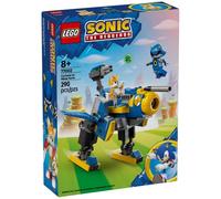 LEGO Sonic The Hedgehog Ciclón vs. Metal Sonic, Meca Robótico de Juguete con 2 Personajes de la Saga de Videojuegos Inc. Tails, Regalo Gamer para Niños y Niñas de 8 Años o Más 77002