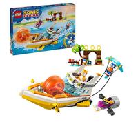 LEGO Sonic The Hedgehog Tails’ Adventure Boat Collectible Interactive Toy for 8 Plus Year Old Kids, Boys & Girls, Playset with Video Game Characters and Water Skis, Gamer Gift 76997