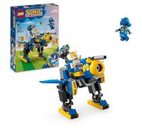 LEGO Sonic The Hedgehog: Ciclón vs. Metal Sonic 77002 | Juguetes para niños de 8+ años, meca robótico con 2 personajes para saga de videojuegos incl. Tails, regalo gamer, 290 piezas