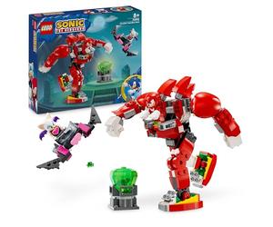 LEGO Sonic The Hedgehog Knuckles’ Guardian Mech, Action Figure Toy for Kids Boys & Girls with Video Game Character Figures Incl. Knuckles and Rouge The Bat, Plus a Master Emerald, Fun Gift Idea 76996