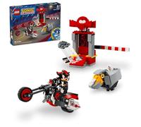 Lego Sonic The Hedgehog Shadow The Hedgehog Escape - Juego de construcción de Motocicleta, Figuras de Personajes de Videojuegos, Juguete sónico para niños, Regalo para Jugadores a Partir de 8 años,