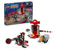 LEGO Sonic the Hedgehog Shadow the Hedgehog Escape, Motorbike Toy for Kids, Boys