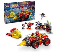 LEGO Sonic The Hedgehog: Super Sonic vs. Egg Drillster Gaming Toy with Shadow and Dr. Eggman, Super Sonic Toy Building Set for Boys and Girls Ages 8 and Up, 76999