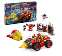 LEGO Sonic the Hedgehog Super Sonic vs. Egg Drillster, Video Game Toy for 8 Plus