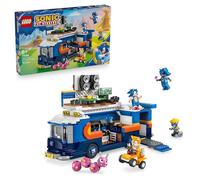LEGO Sonic The Hedgehog Team Sonic Command Truck Toy - Interactive Set with an ATV Car & 5 Figures Incl. Tails - Gift for 8+ Year Old Boys, Girls & Gaming Fans - 77006