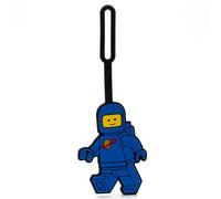 LEGO Spaceman - Etiqueta de silicona para bolsa, color azul (53482)