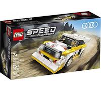 LEGO Speed Champions 76897-1985 A-u-d-i Sport Quattro S1 Blanco/Amarillo (250 Piezas)