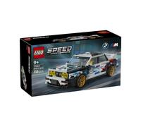 LEGO Speed Champions BMW M3 (E30) Coche de Juguete - Kit de Maquetas con Minifigura de Piloto Coleccionable - Regalo de Cumpleaños para Niños de 9+ Años y Fans de Las Carreras - 77263