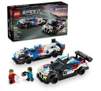 LEGO Speed Champions: BMW M4 GT3 y BMW M Hybrid V8. Coches de carreras. Juguete BMW para ni os con 2 modelos para construir y 2 minifiguras de co
