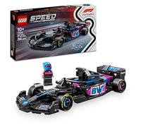 LEGO Speed Champions Coche de Carreras BWT Alpine F1 Team A524 de Juguete, Vehículo y 1 Minifigura de Piloto de Fórmula 1, Regalo Coleccionable para Niños y Niñas de 10 Años o Más 77248