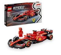 LEGO Speed Champions Coche de Carreras Ferrari SF-24 F1 de Juguete - Maqueta de Vehículo Rojo de Fórmula 1 y Minifigura de Piloto para Coleccionar - Regalo para Niños y Niñas de 10+ Años 77242