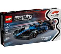 LEGO Speed Champions Coche de Carreras Williams Racing FW46 F1 Vehículo de Fórmula 1 de Juguete y 1 Minifigura de Piloto para Coleccionar, Regalo para Niños y Niñas de 10 Años o Más 77249