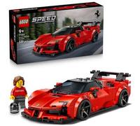 LEGO Speed Champions Coche Deportivo Ferrari SF90 XX Stradale - Juguete - Minifigura de Piloto - Promoción de Ferrari - Set de Construcción para Niños y Niñas Desde 9 Años - 77254