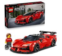 LEGO Speed Champions Coche Deportivo Ferrari SF90 XX Stradale - Maqueta de Coche de Juguete con Minifigura Coleccionable de Piloto - Regalo de Cumpleaños para Niños de 9+ Años y Fans del Motor - 77254