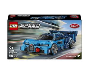 LEGO Speed Champions Coche Hiperdeportivo Bugatti Vision GT 77253 | Juguetes para niños de 9+ años, maqueta de coche de carreras, minifigura de piloto, regalo de cumpleaños, 284 piezas