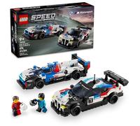 Lego Speed Champions Coches de Carreras BMW M4 GT3 y BMW M Hybrid V8 Vehículos de Juguete, 2 Maquetas de Construcción y 2 Minifiguras de Pilotos, Regalo para Niños y Niñas de 9 Años o Más 76922