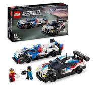 LEGO Speed Champions Coches de Carreras BMW M4 GT3 y BMW M Hybrid V8 Vehículos de Juguete, 2 Maquetas de Construcción y 2 Minifiguras de Pilotos, Regalo para Niños y Niñas de 9 Años o Más 76922