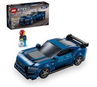LEGO Speed Champions Deportivo Ford Mustang Dark Horse Coche de Juguete Azul para Construir, Maqueta de Vehículo con Minifigura de Piloto, Regalo para Niños y Niñas de 9 Años o Más 76920