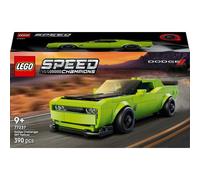 LEGO Speed Champions Dodge Challenger SRT Hellcat - Coche Deportivo de Juguete - Kit de Maquetas con Minifigura de Piloto - Regalo de Cumpleaños para Niños de 9+ Años 77237