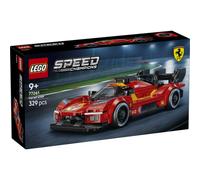LEGO Speed Champions Ferrari 499P Coche de Carreras de Juguete - Kit de Maquetas con Minifigura de Piloto Coleccionable - Merchandising Deportivo - Regalo para Niños de 9+ Años y Fans - 77261