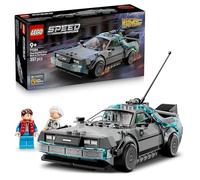 LEGO Speed Champions Máquina del Tiempo de Regreso al Futuro 77256 | Juguetes para niños de 9+ años, maqueta de coche, minifiguras de Marty McFly y Doc Brown, regalo para cinéfilos, 357 piezas