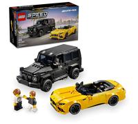 Lego Speed Champions Mercedes-AMG G 63 y Mercedes-AMG SL 63 2 Coches de Juguete de Construcción, Maqueta de Vehículo, 2 Minifiguras de Conductores, Regalo para Niños y Niñas de 10 Años o Más 76924